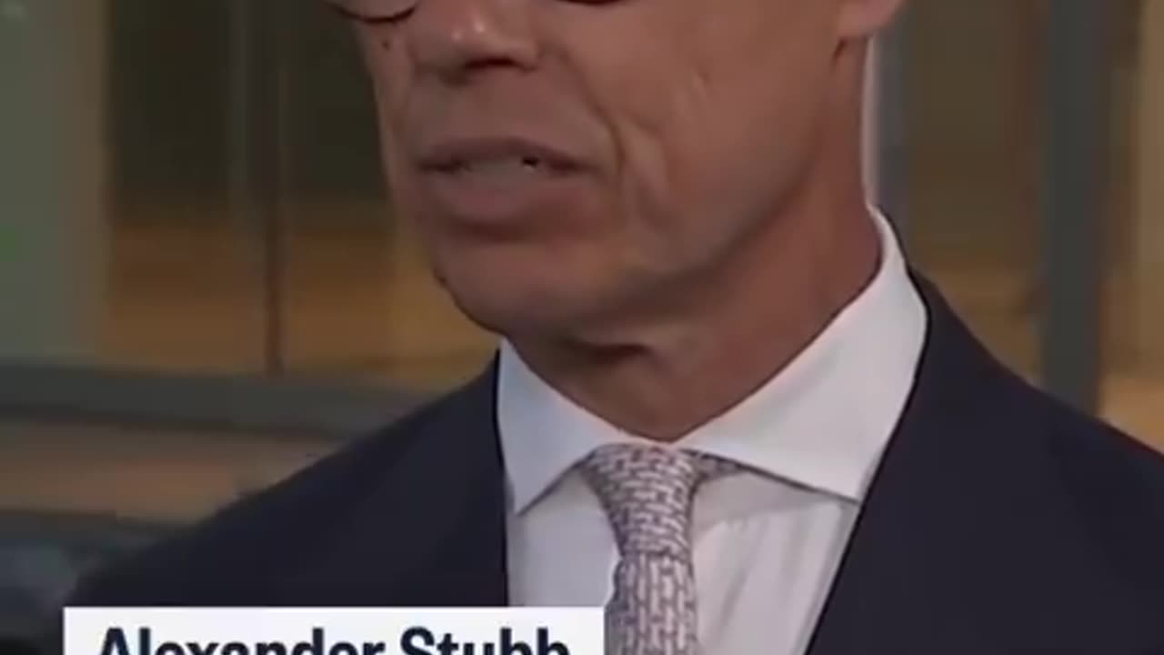 Finnish President Stubb on Putin not accepting NATO troops in 🇺🇦