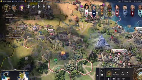 Second Age, Immortal, Himiko of Hawaii - Civilization 7!