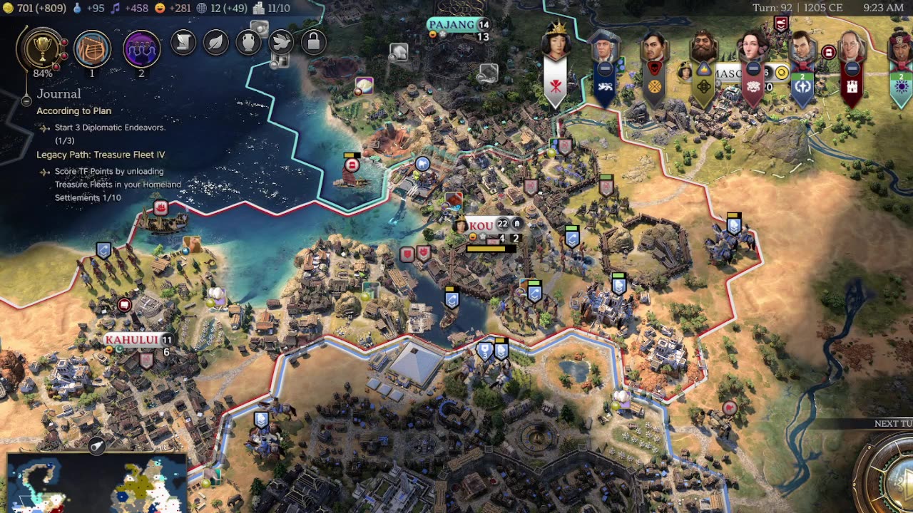 Second Age, Immortal, Himiko of Hawaii - Civilization 7!