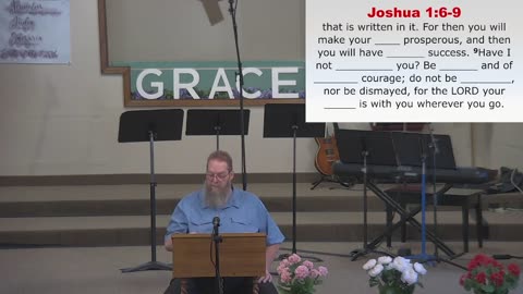 Sunday Sermon at Moose Creek Baptist Church 5/25/2025