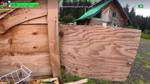 🟢Winter Prep, Survival Stream Prep Isolated Village Alaska !Real !Homestead