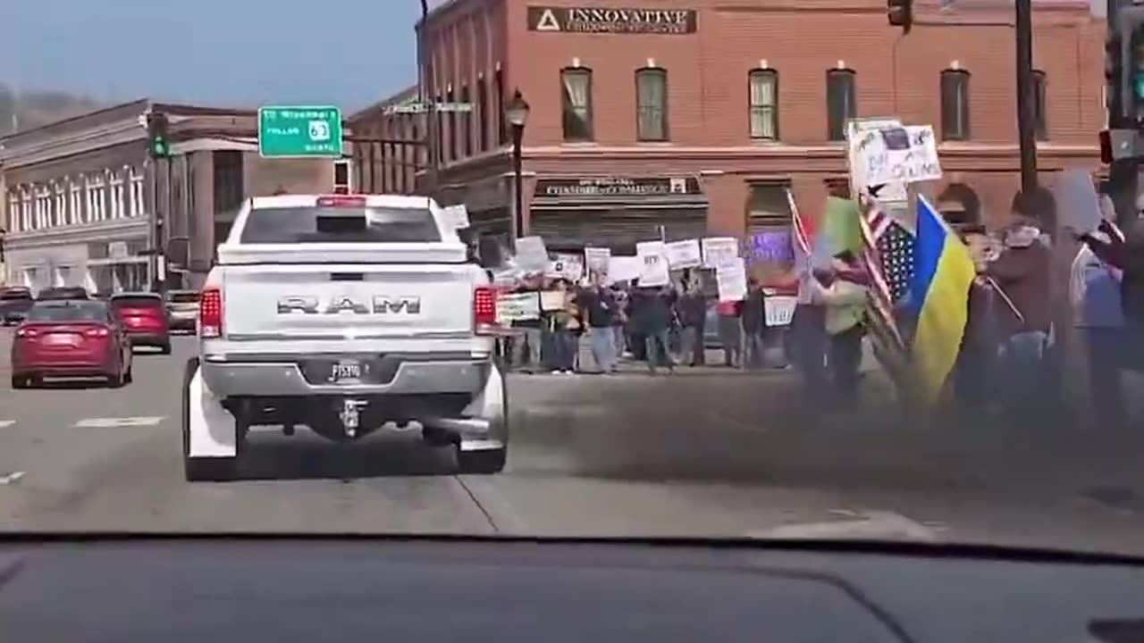 Protesters are getting some fresh air