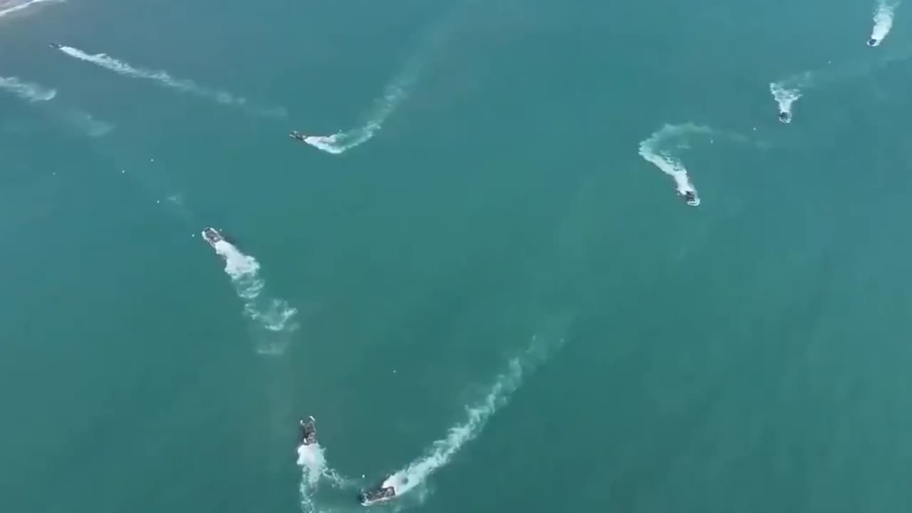 China has released footage of amphibious “tank