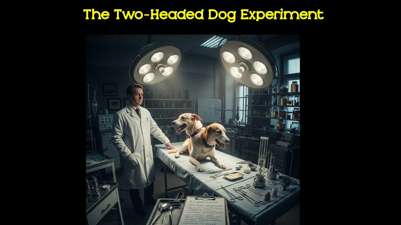 The Two-Headed Dog Experiment: Vladimir Demikhov’s Shocking Soviet Surgery
