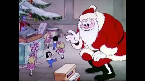 THE NIGHT BEFORE CHRISTMAS (1933) 🎅🎄 🎁 Christmas Cartoon 🎅🎄 🎁