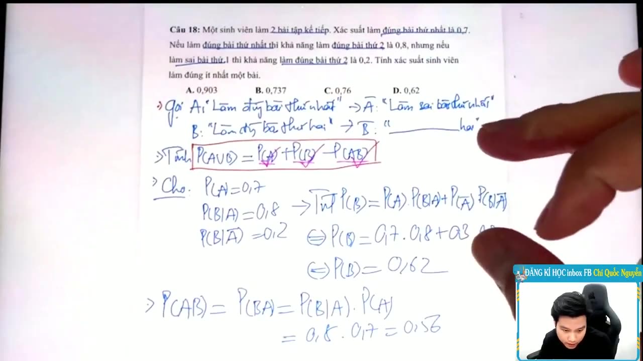 [TIẾT 1]: CÔNG THỨC XÁC SUẤT TOÀN PHẦN