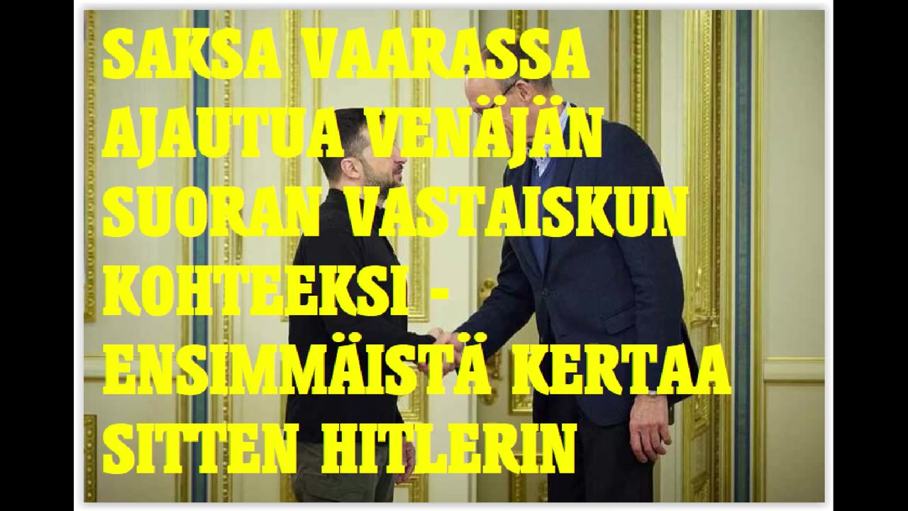 Saksa vaarassa ajautua Venäjän suoran vastaiskun kohteeksi