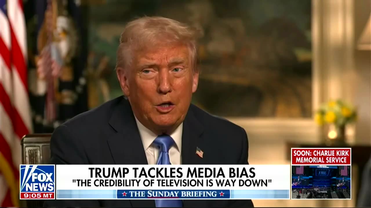 Trump whines to Peter Doocy about Fox News polls during rant about Jimmy Kimmel