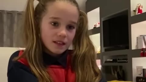Alisha Weir's reaction to learning she got the part of Matilda #shorts