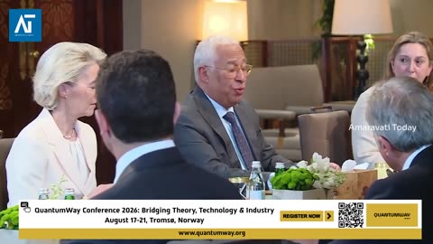 EU-Jordan Summit Opens in Amman | Von der Leyen, Costa, King Abdullah II | Amaravati Today