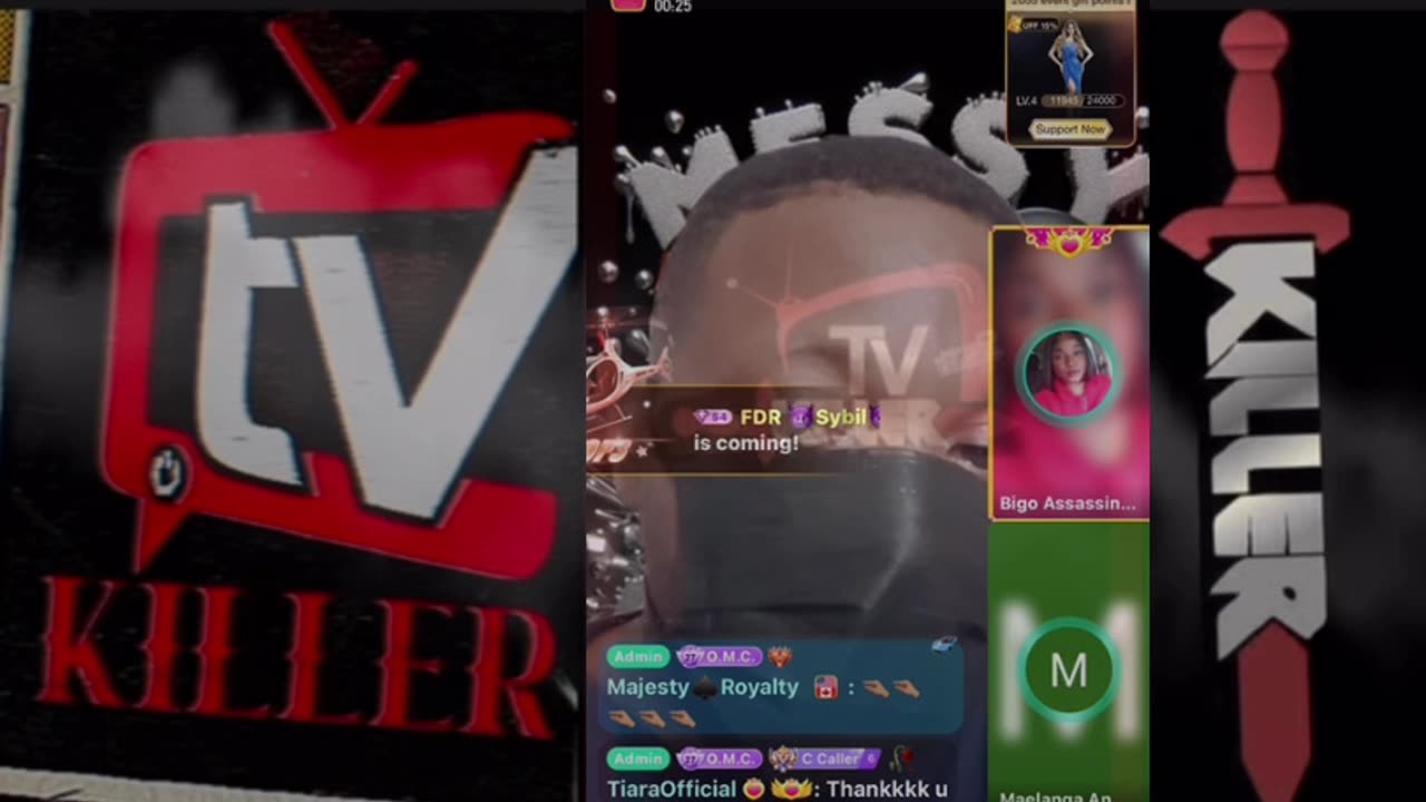 MESSY CALLER EVENING SHOW MESSY PISSED 😡 OFF