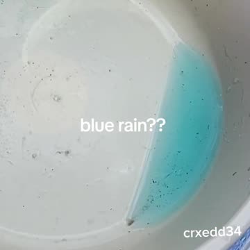 Blue Rain?