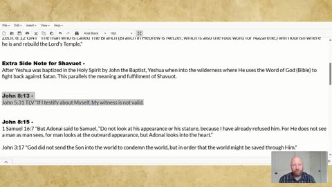 06/03/25 - Bible Study (John 8:12-8:32)
