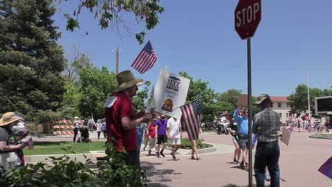 No Kings Protest from Colorado Springs
