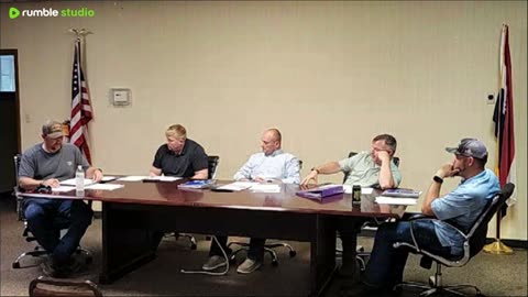 Stover City Council Meeting 5/19/2025
