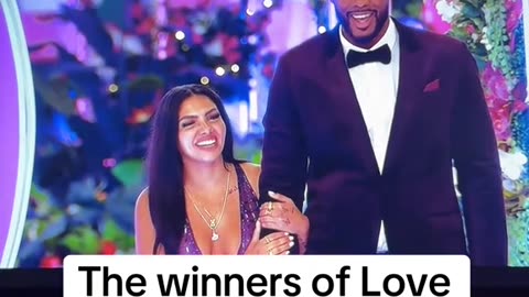 Love island usa,winner Amaya papaya and Bryan,