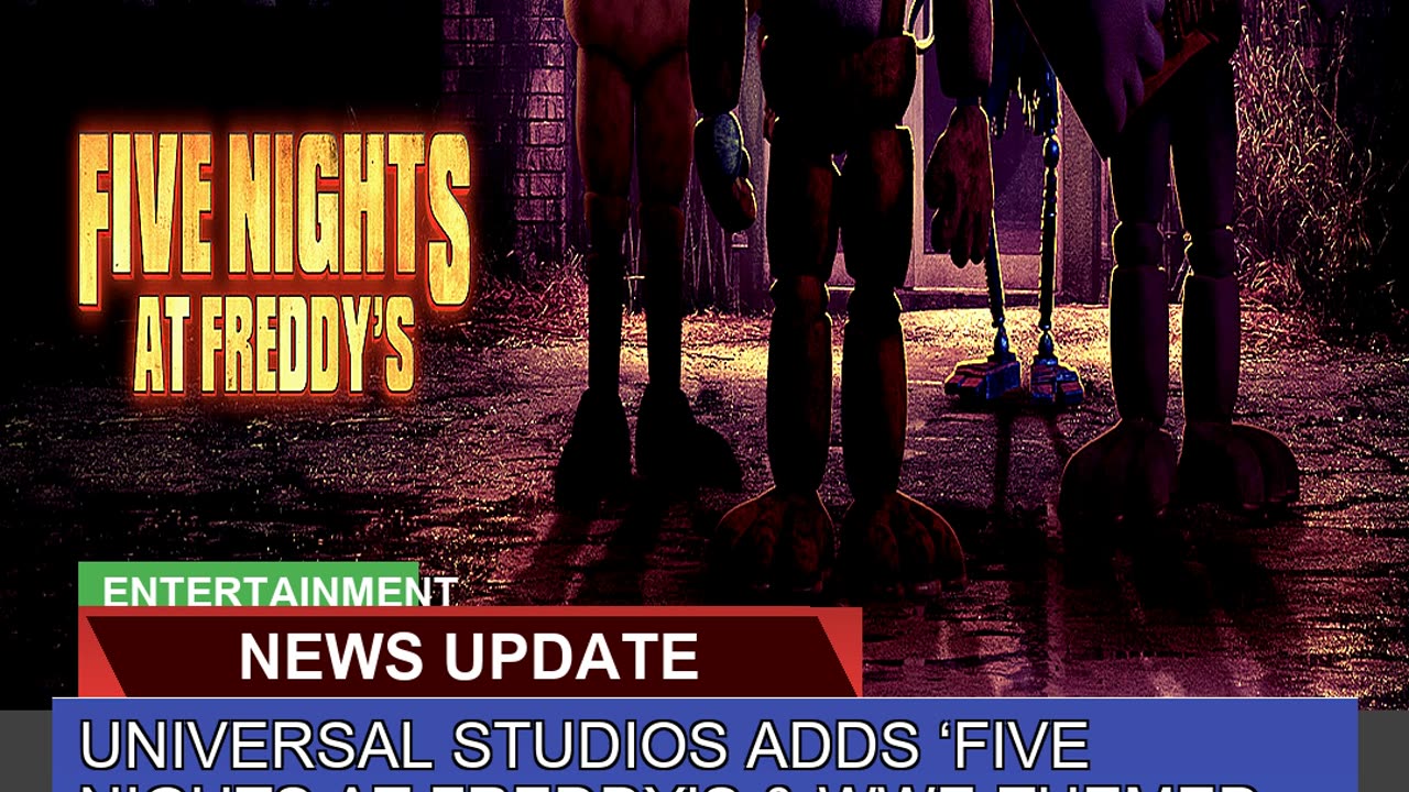 Universal Studios Adds Five Nights at Freddys