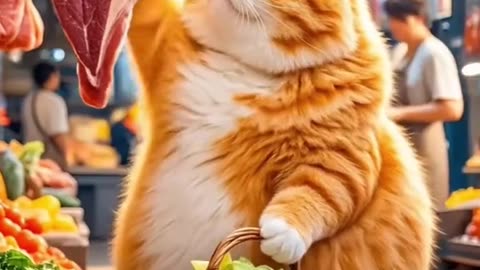 Orange Cats Cocking