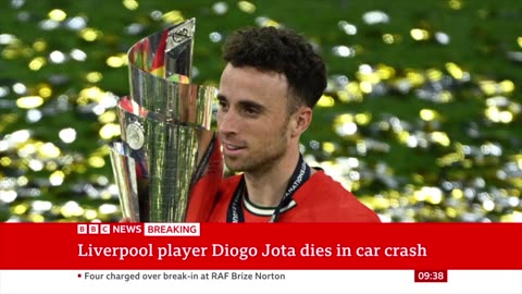 Tragic News: Liverpool Star Diogo Jota Dies in Devastating Car Crash