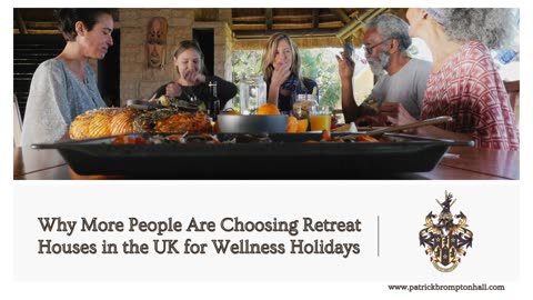 Why More People Are Choosing Retreat Houses in the UK for Wellness Holidays
