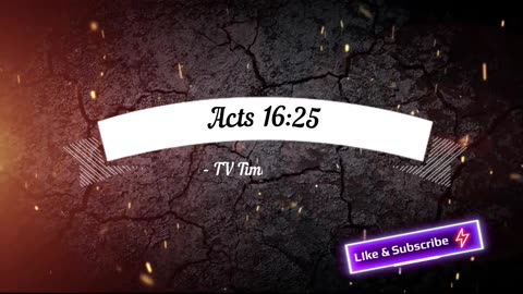 Acts 16:25 #Paul #prayers #prison
