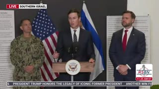 WATCH: Vice President JD Vance Holds a Press Conference in Israel - 10/21/25