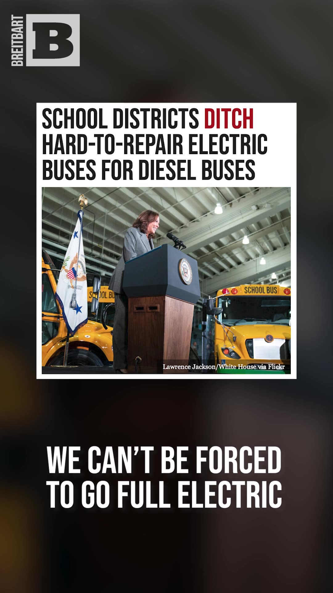 We Cant Be Forced to Go Full Electric