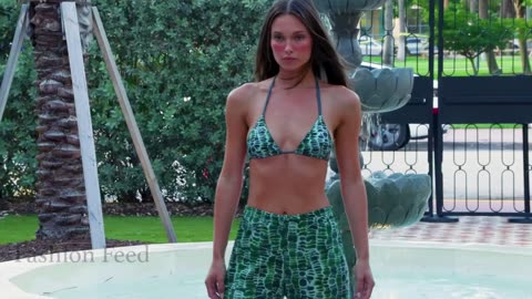 Sigal Spring/Summer 2025 | Paraiso Miami Beach Swim Week 18+Hot Model Bikini Runway