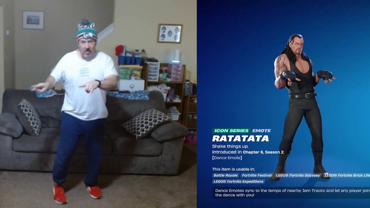 FFG Dance Fortnite Emotes Recording Session 20250705