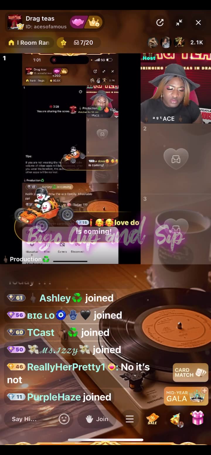 Ace presents Drag Tease Momma Ace edition 7/7/25 #bigoclipandsip