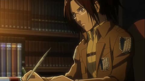 Hange's Proposal to Erwin – Resuming Titan Capture Research | AOT S1E1 Clip