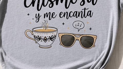 ¿También eres la tía chismosa del grupo? Esta camiseta es toda tú #modadivertida #tíalatina