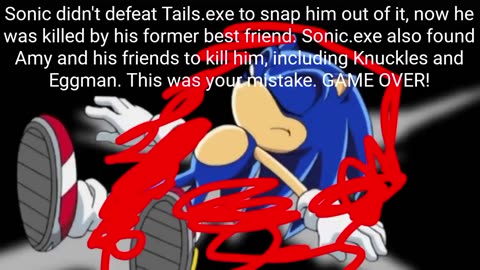 Tails.exe: Spirits Of Hell (English PC Bootleg) as Sonic The Hedgehog (BLOOD WARNING)