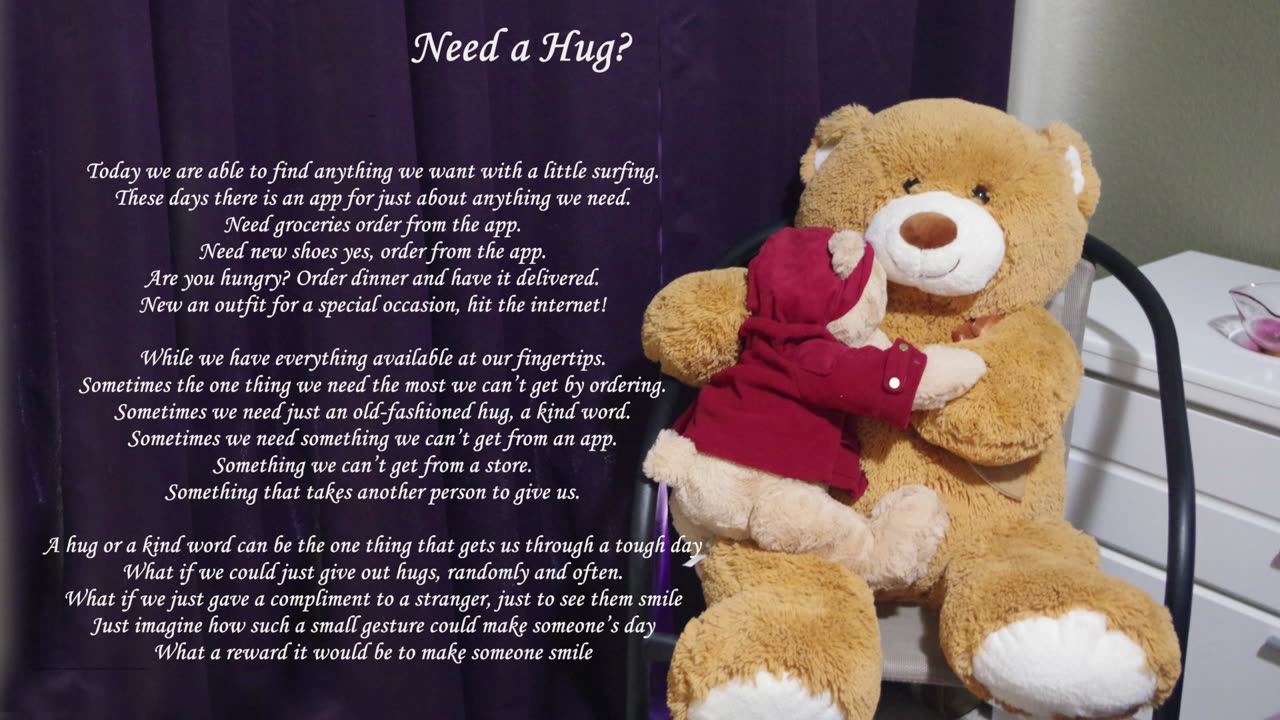 Need a Hug?