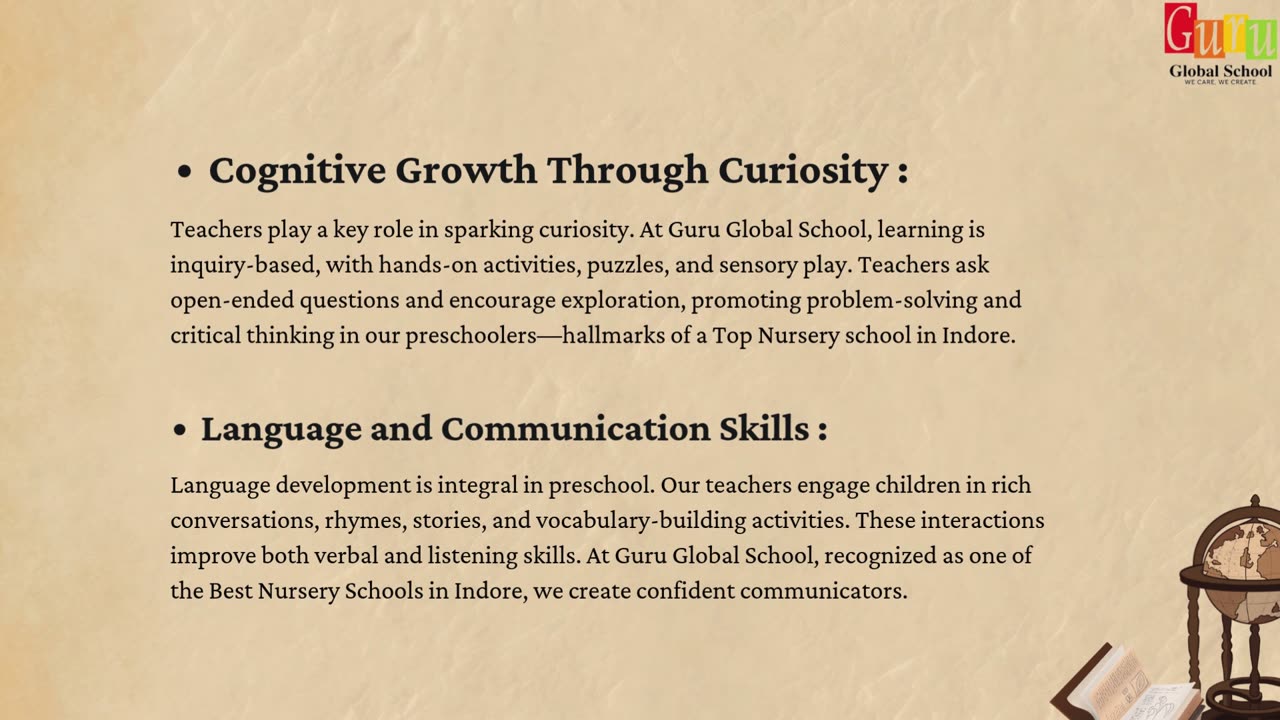 Nurturing Young Minds at a Top Nursery School in Indore