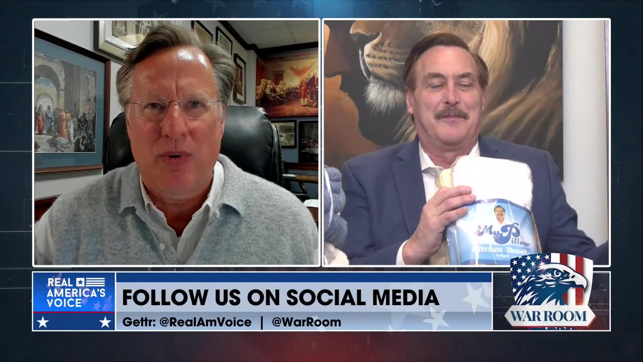 TOWEL SETS: Mike Lindell On Latest MyPillow Deals For The WarRoom Posse