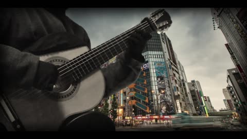 Yumi Matsutoya - DOWNTOWN BOY / Classical guitar solo