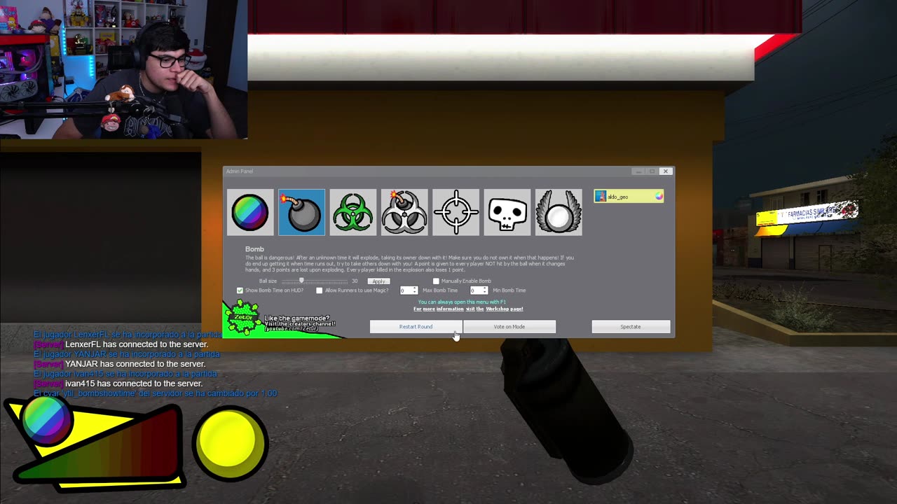 PARTIDAS EN GARRY´S MOD