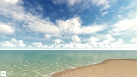 Healing Piano by the Ocean 🌊🎹 Cool Summer Relaxation Music for Stress Relief