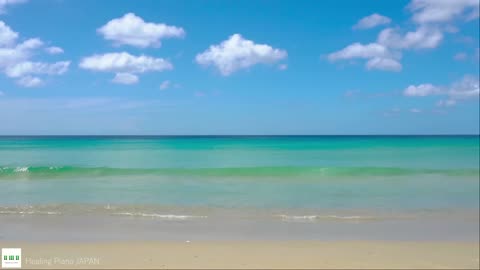 Healing Piano by the Ocean 🌊🎹 Cool Summer Relaxation Music for Stress Relief