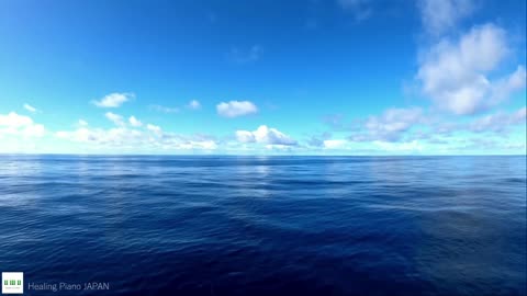 Healing Piano by the Ocean 🌊🎹 Cool Summer Relaxation Music for Stress Relief