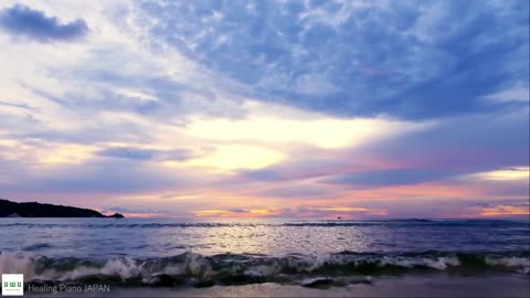 Healing Piano by the Ocean 🌊🎹 Cool Summer Relaxation Music for Stress Relief