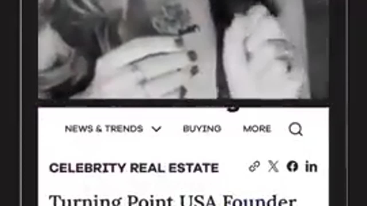 Where did Charlie and Erika Kirk live before？