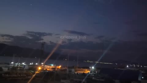 🚤👀 There were also reports of maritime drones attack on the port in Novorossiysk at night.