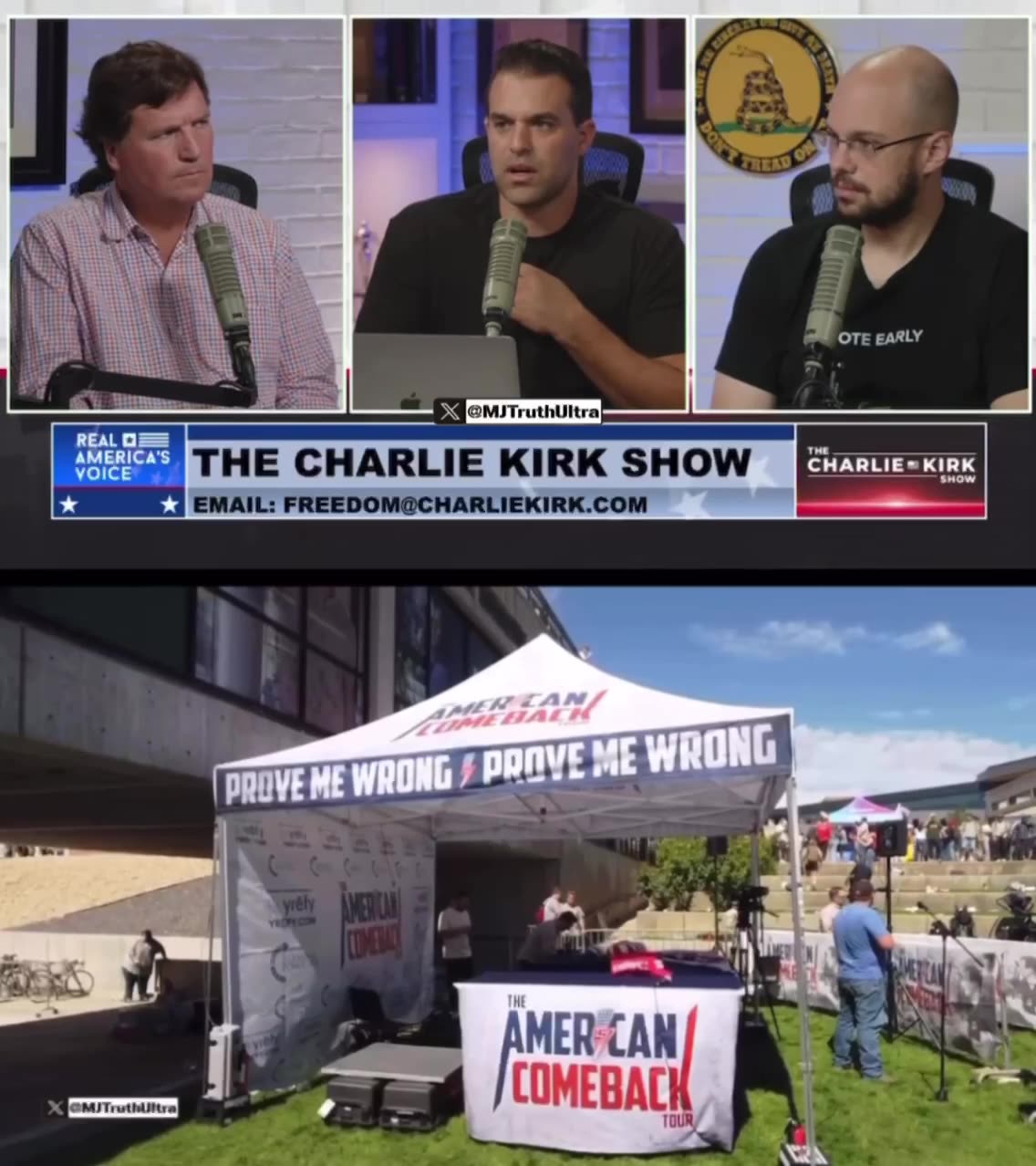 Charlie Kirk - Man taking camera 5 mins after - Gave SD cards to FBI