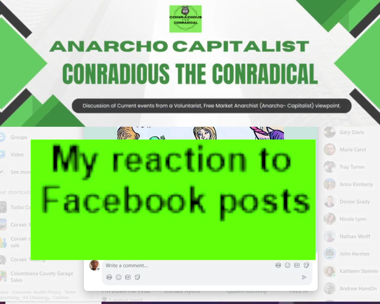 A meme from a group who believe without Empathy were nothing