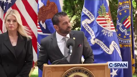 “Harm our children you will be given no sanctuary”-FBI Director Kash Patel..(Check Description)