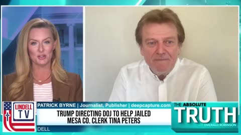 Patrick Byrne w/ Emerald Robinson MAY6 after Trump Ordered DOJ to FREE TINA PETERS