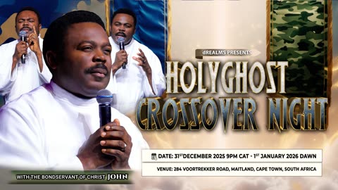 Join the Bondservant of Christ this coming 31st December 2025 for our CROSS OVER NIGHT.
