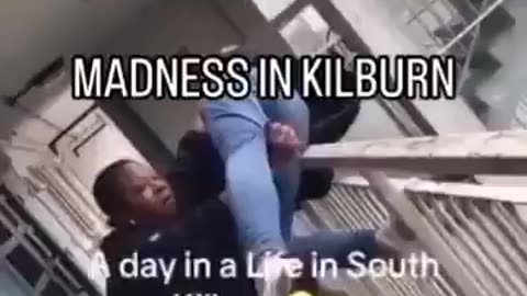 Black tries to murder White girl